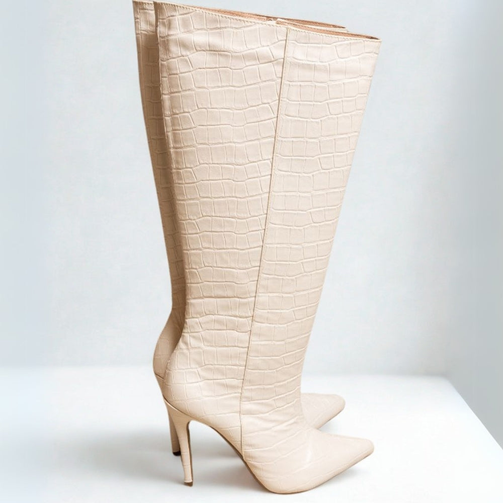 Bota Samira Cano Longo Salto Alto