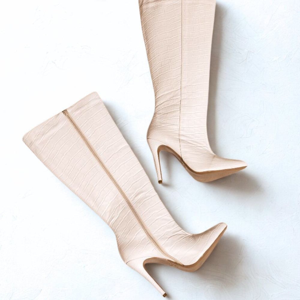 Bota Samira Cano Longo Salto Alto