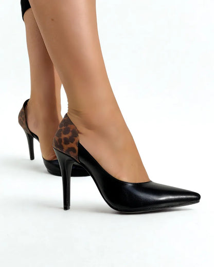 Scarpin Aberto Lateral 10cm