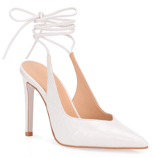 Scarpin Amarração 10cm