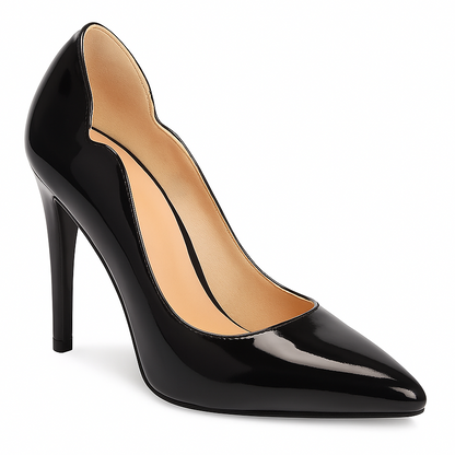 Scarpin Coração Salto Fino 10cm