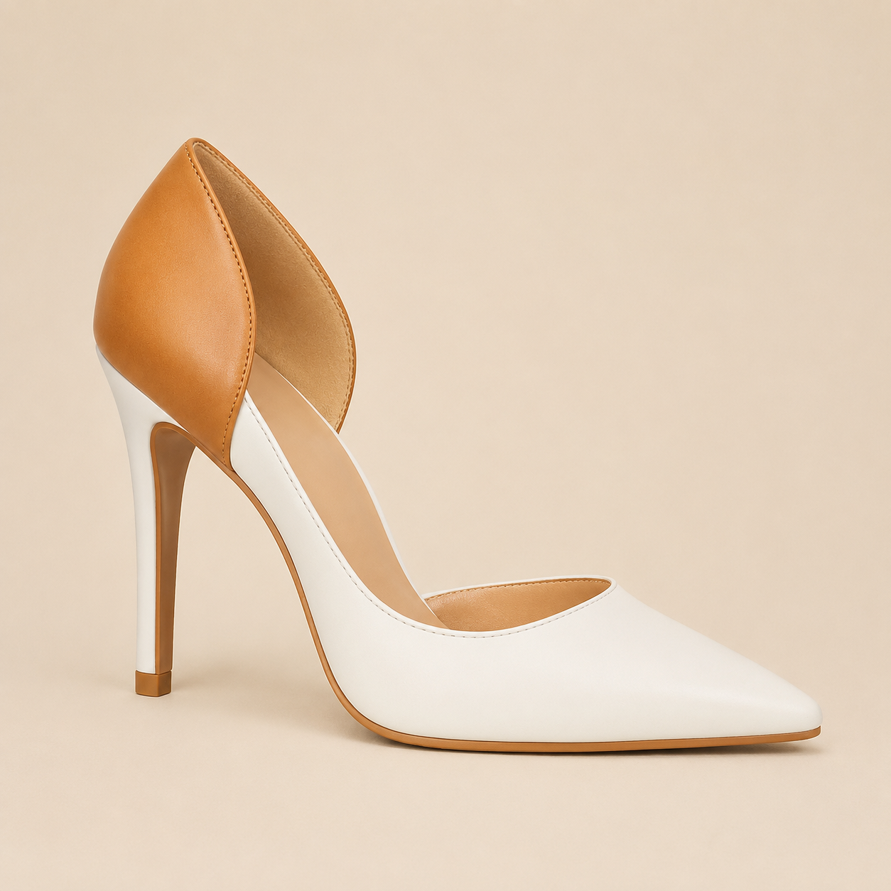 Scarpin Aberto Lateral 10cm