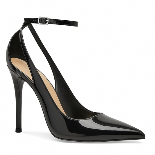 Scarpin Luiza com Fivela e Salto 10cm