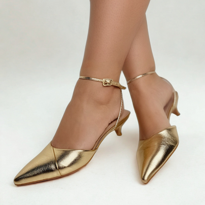 Scarpin Eliz Mini Slingback Napa Salto 3cm