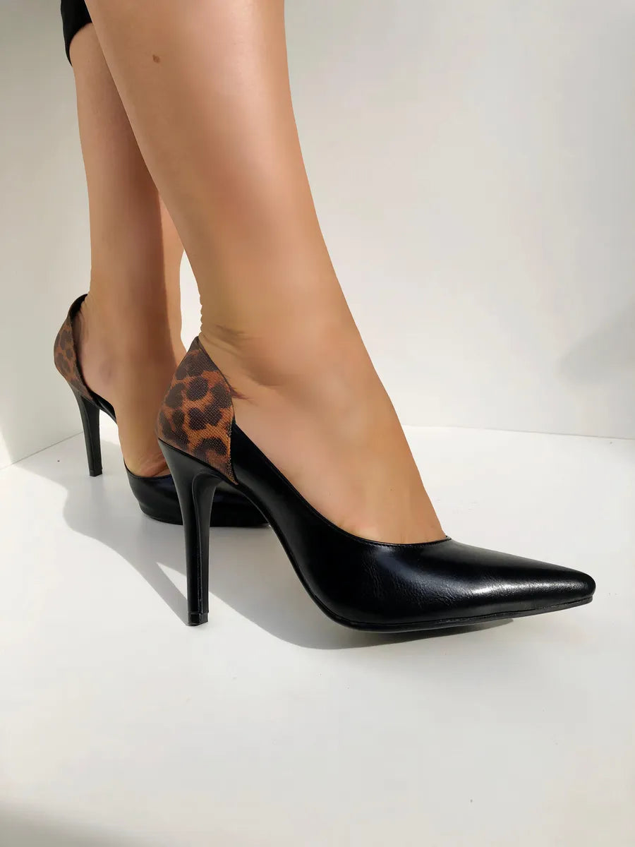 Scarpin Aberto Lateral 10cm