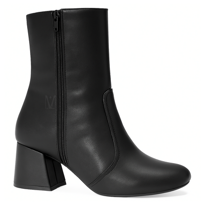 Bota Chelsea Amanda Cano Curto Salto Bloco