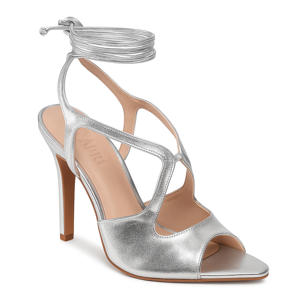 Sandália Louise Salto Fino com Amarração