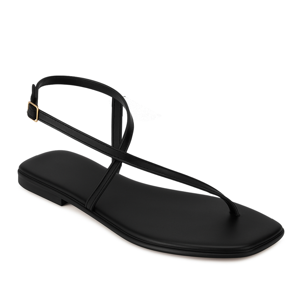 Rasteira Déborah Bico Quadrado