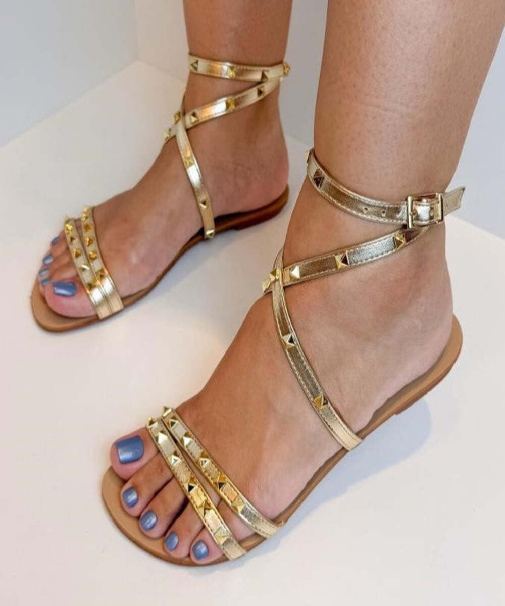 Rasteira Layza com Spikes